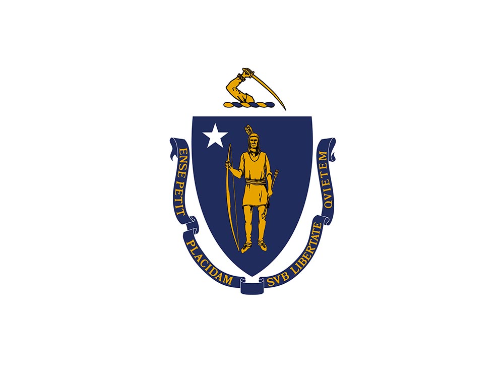 Massachusetts state flag